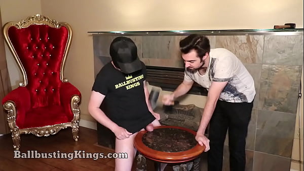 Mallet vs Manhood Full Screen  BallbustingKings.com We make the most intense male male ball busting content. Watch us play and you will see what makes us Ball busting kings.