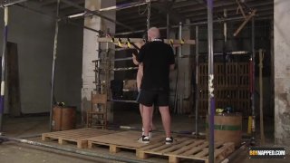 Obedient twink Taylor Mason whipped by daddy Sebastian Kane