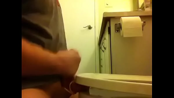 Toilet seat ballbusting